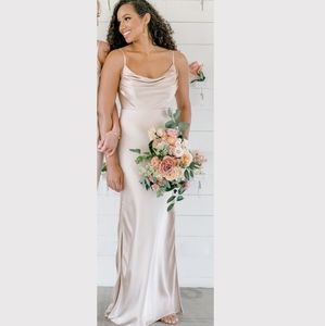 Revelry Skye Satin Dress